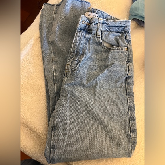 Zara Classic Blue Denim Jeans - Picture 1 of 3